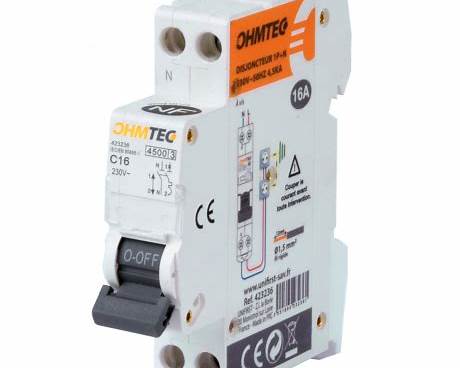 Disjoncteur 16A monophasé